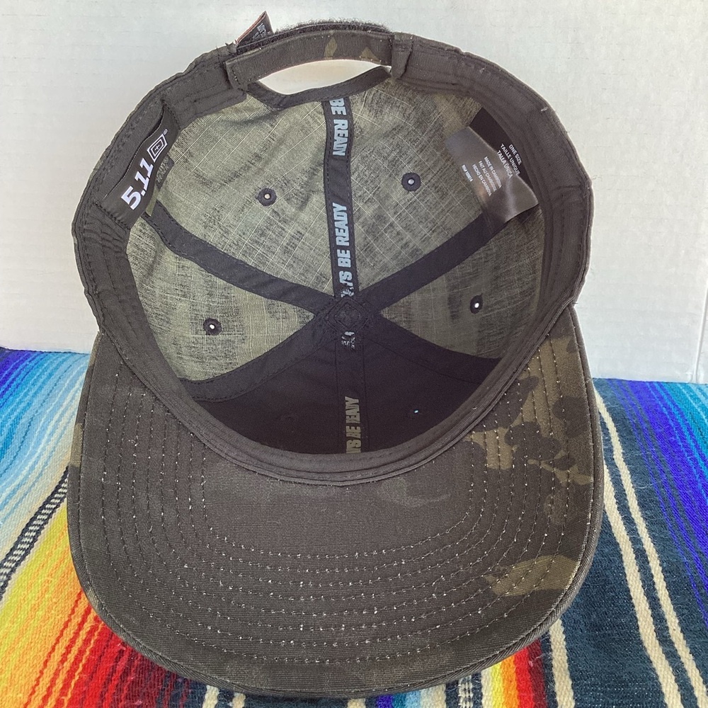 5.11 Tactical Camouflage Hat - Picture 6 of 10